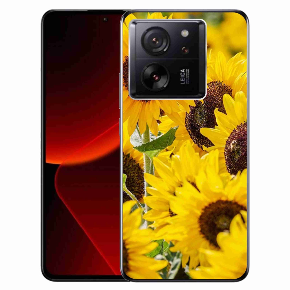 Gél borítás mmCase a Xiaomi 13T/13T Pro számára - napraforgó