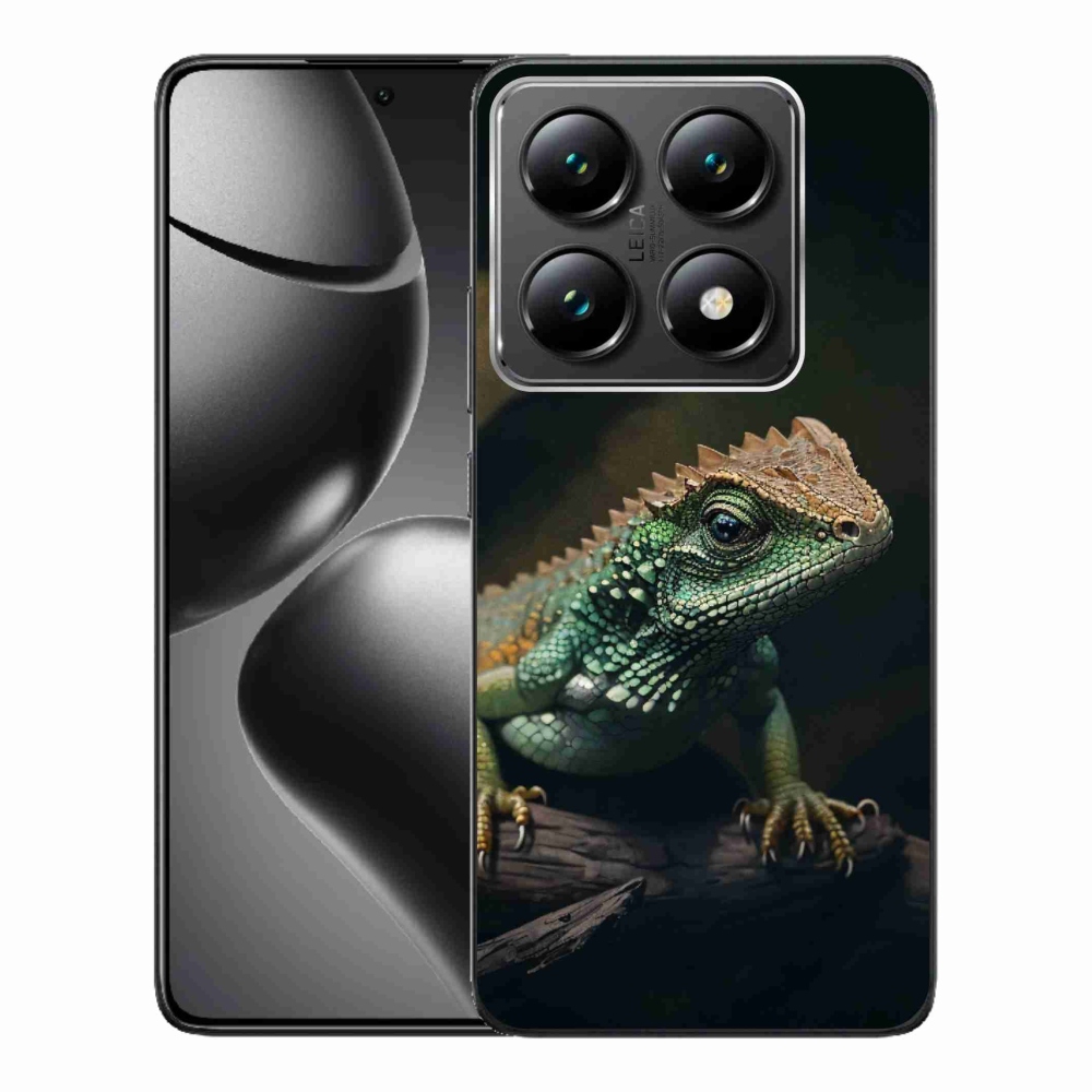 Gél borítás mmCase a Xiaomi 14T Pro számára - gyík