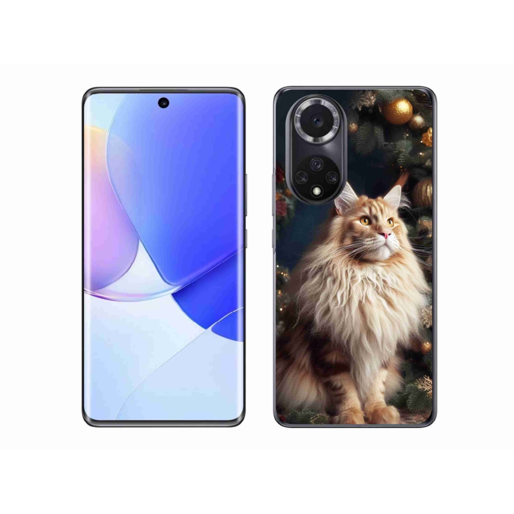 Gél borítás mmCase a Huawei Nova 9-hez - macska a fánál