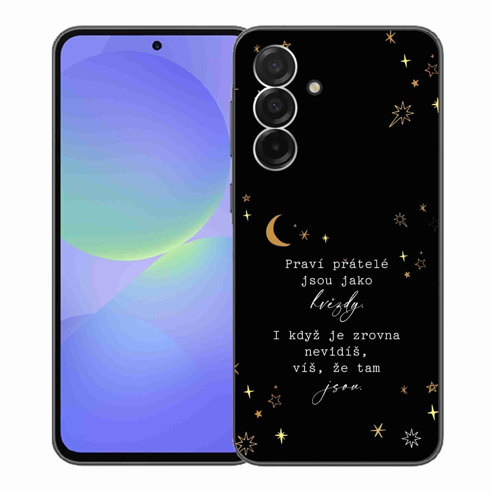 Gél borítás mmCase Samsung Galaxy A36 5G - idézem 6 fekete háttér