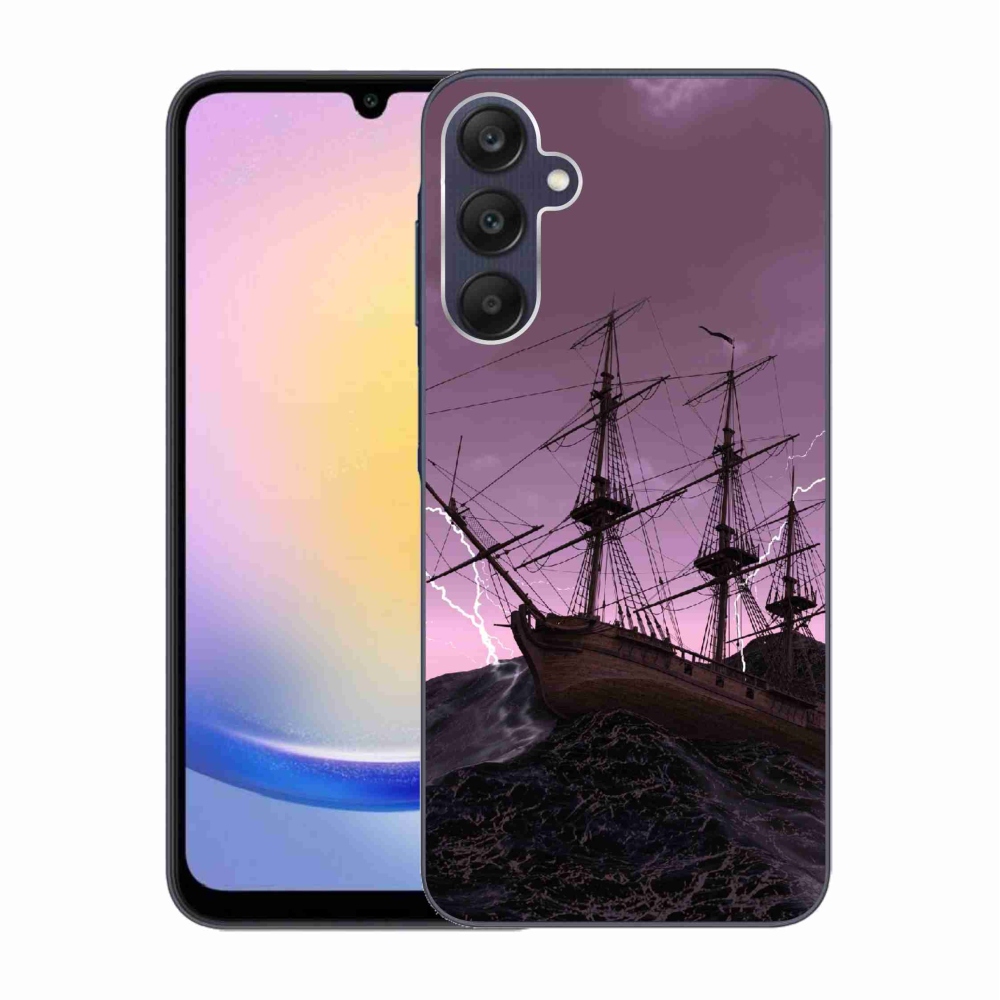 Zselés borítás mmCase Samsung Galaxy A25 5G - hajó a viharban