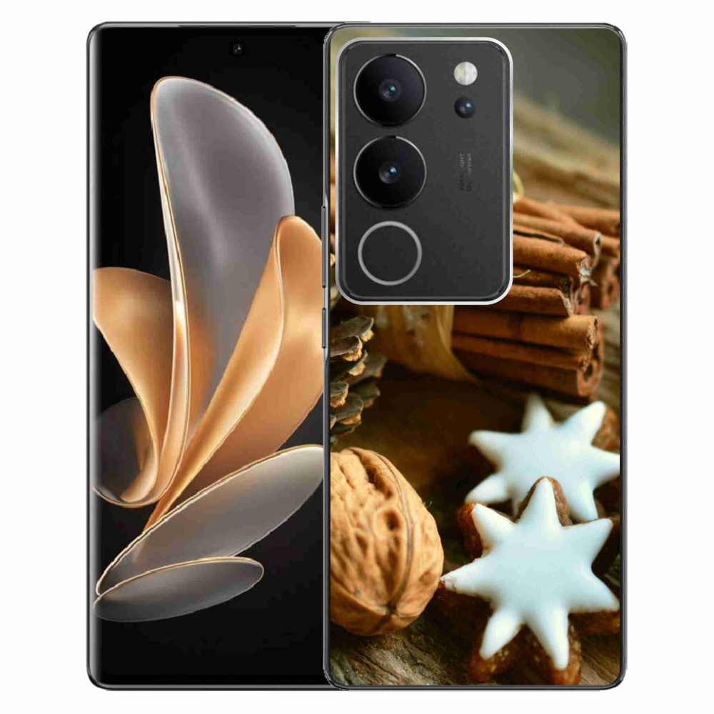 Gél borítás mmCase a Vivo V29 5G-hez - fahéj és mézeskalács