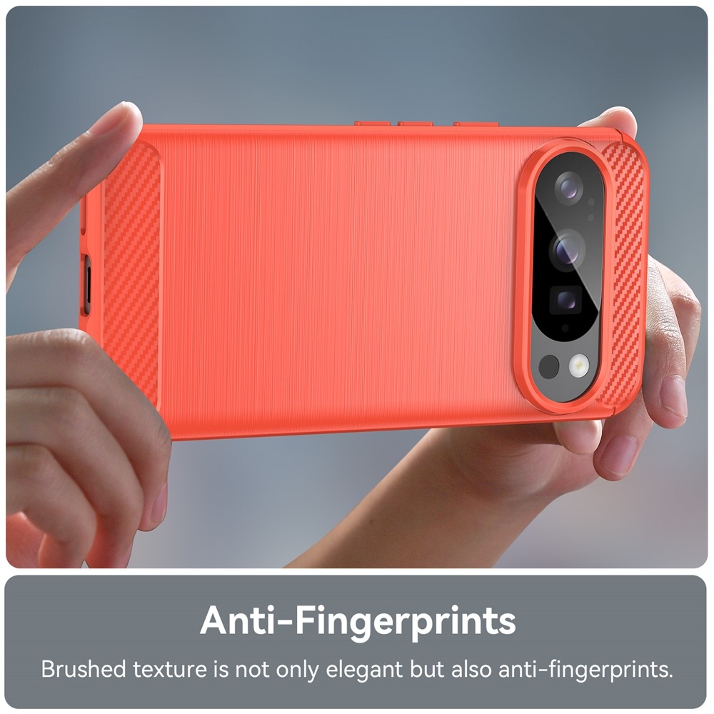 Szénálló zselés tok a Google Pixel 10 Pro/Pixel 10 készülékhez - piros színben