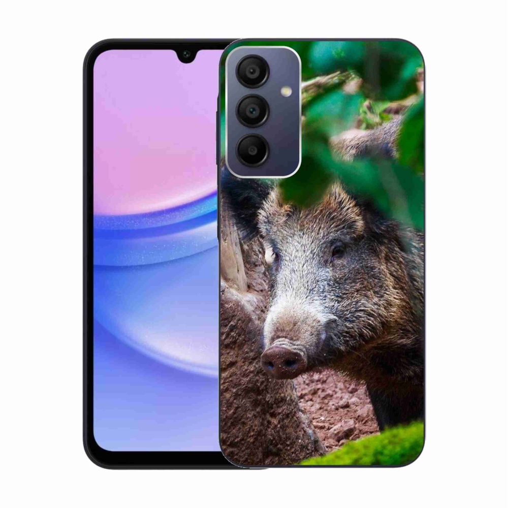 Gél borítás mmCase Samsung Galaxy A15 4G/5G készülékhez - vaddisznó