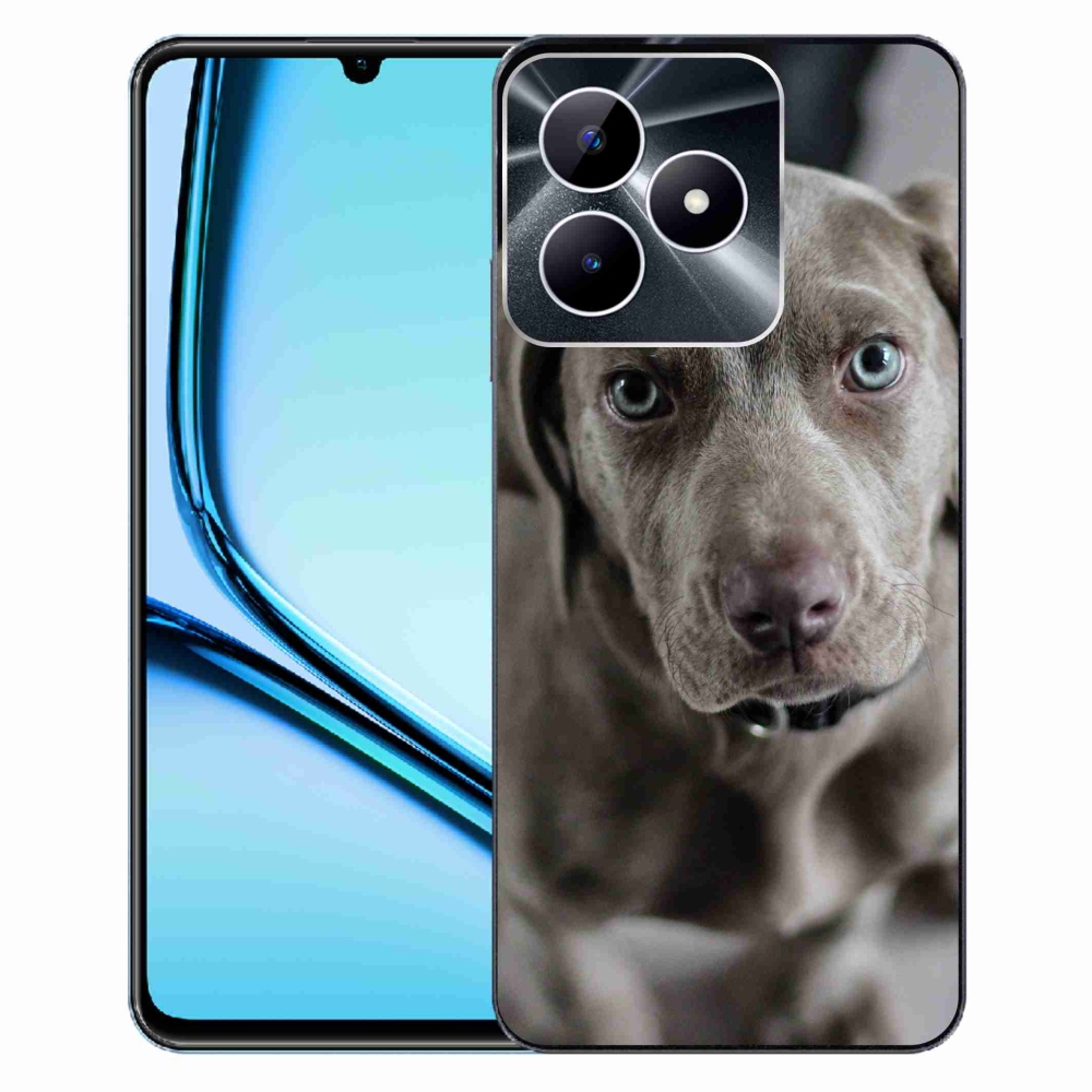 Gél tok mmCase a Realme Note 50 készülékhez - Weimaraner