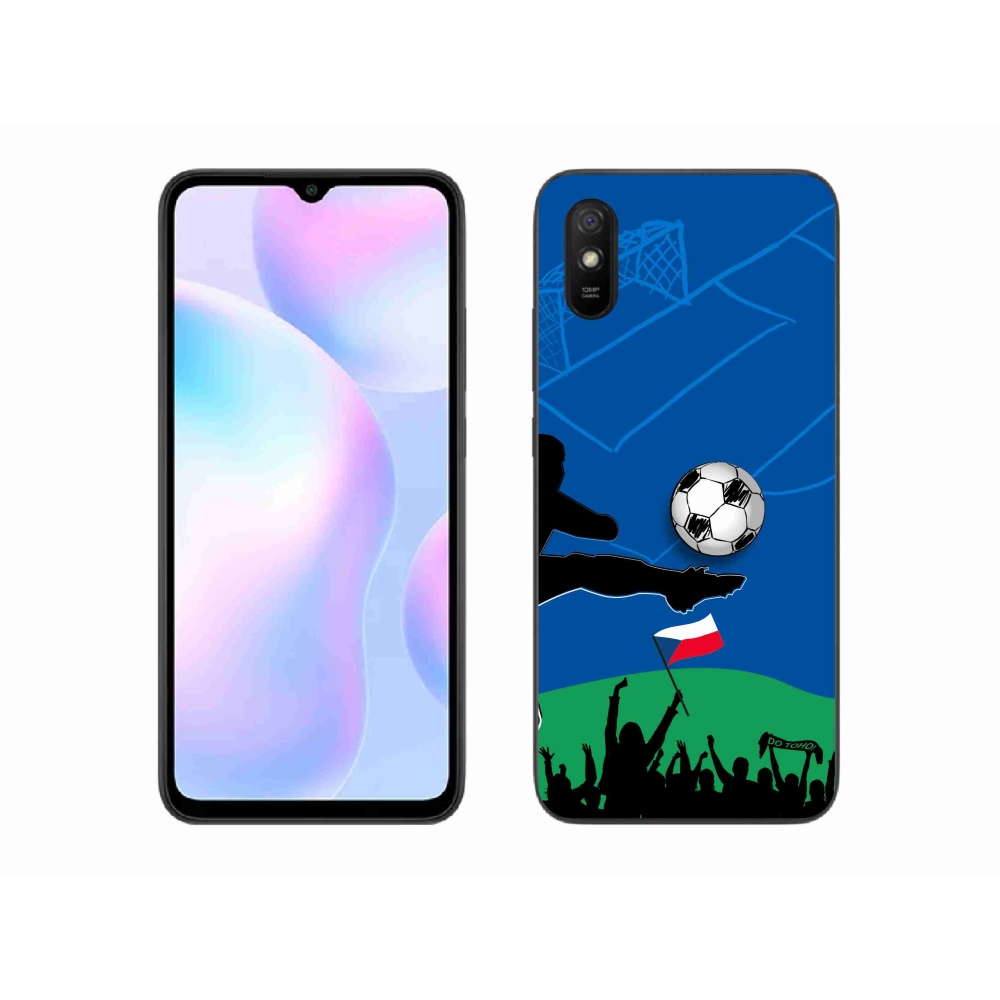 Gél borítás mmCase a Xiaomi Redmi 9AT-hoz - futball rajongóknak