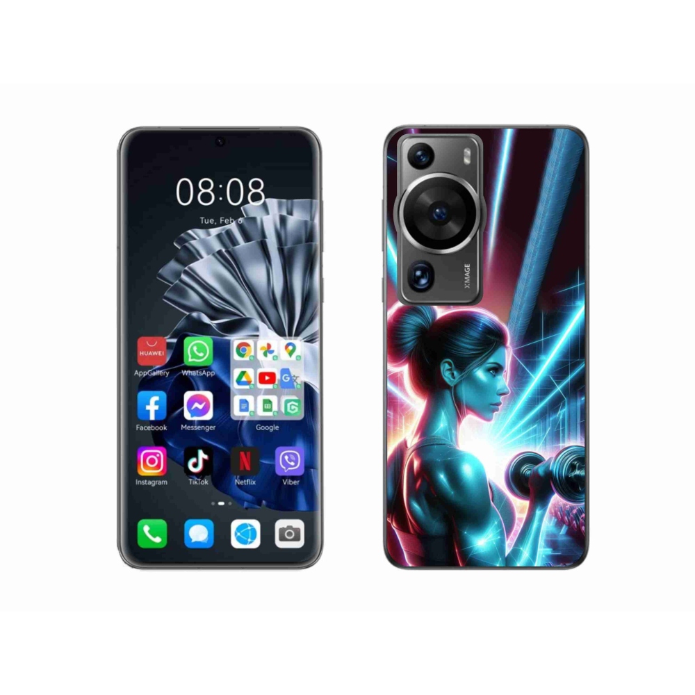 Zselés borítás mmCase a Huawei P60 Pro-n - megerősítése