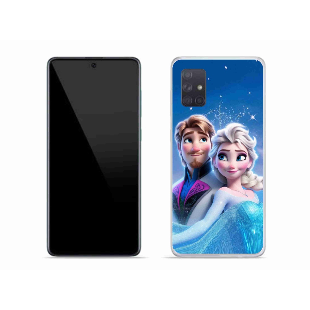 Zselés borítás mmCase Samsung Galaxy A71 - Ice Kingdom 1