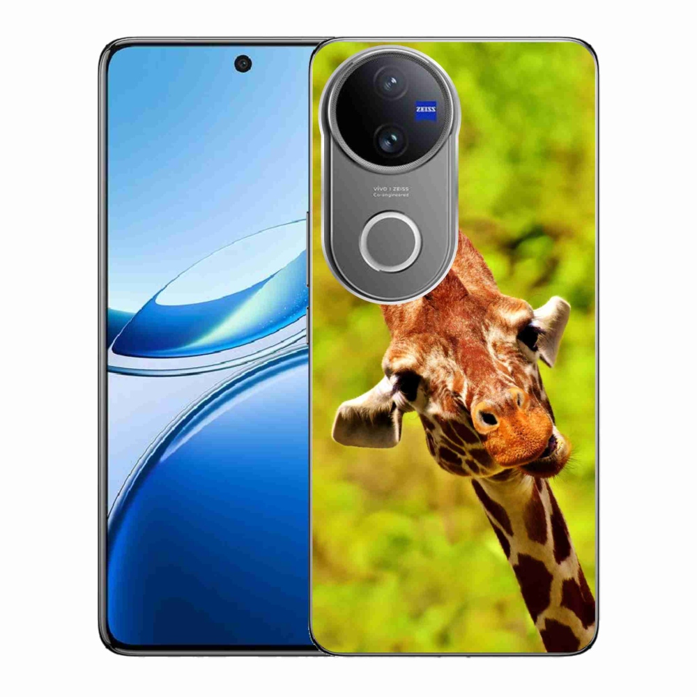 Zselés borítás mmCase a Vivo V50 5G készülékhez - zsiráf