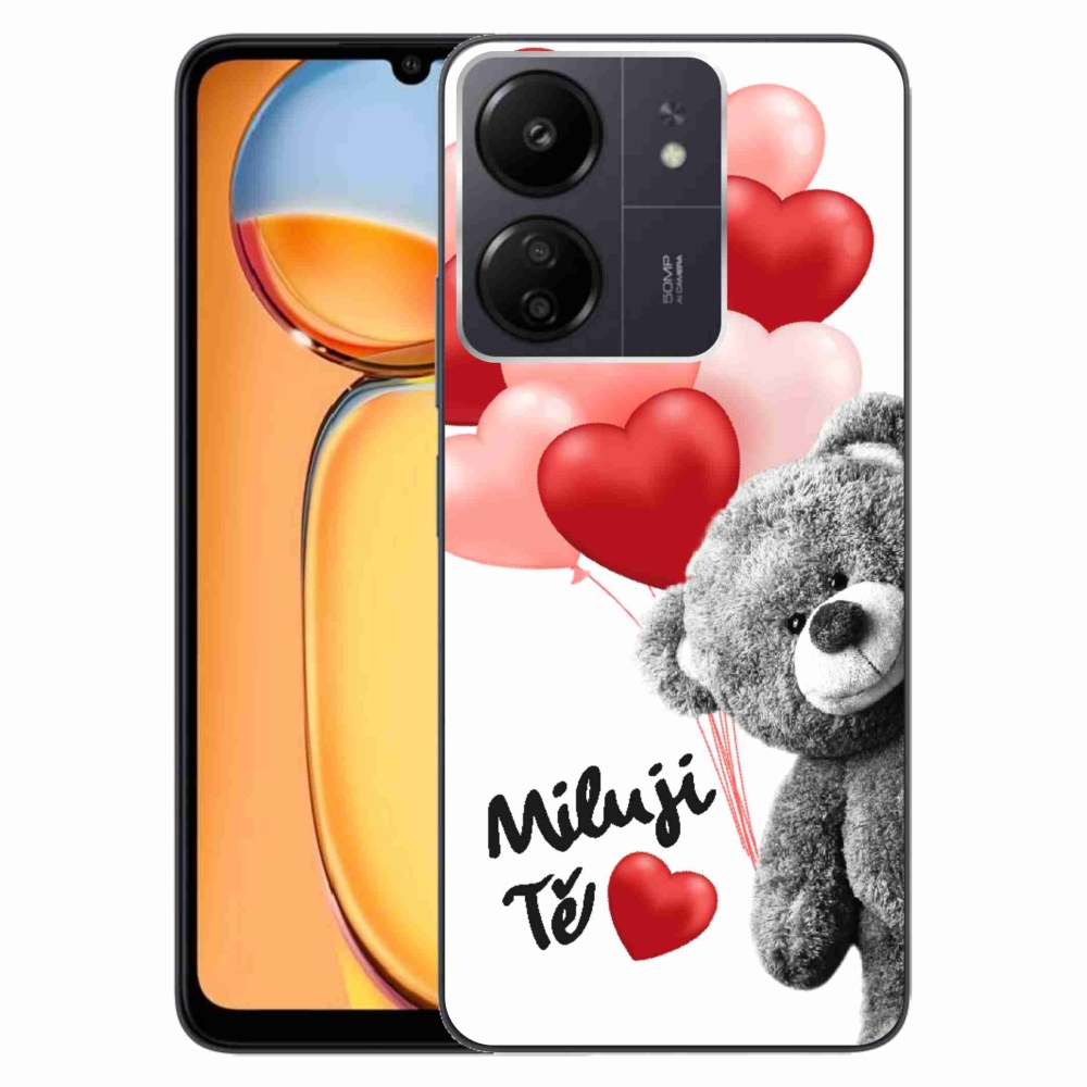 Gél borítás mmCase a Xiaomi Poco C65/Redmi 13C - I love you (szeretlek) számára