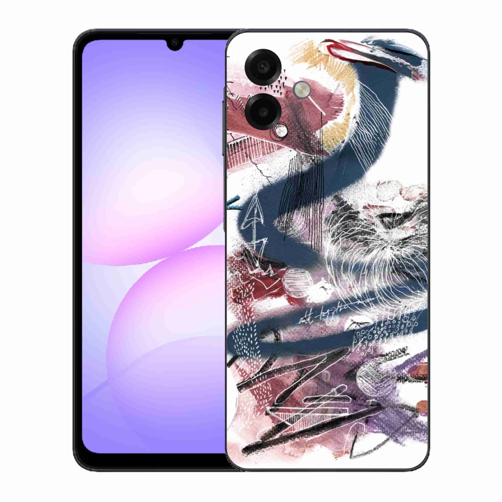 Gél borítás mmCase Samsung Galaxy A07 4G - absztrakt motívum 28