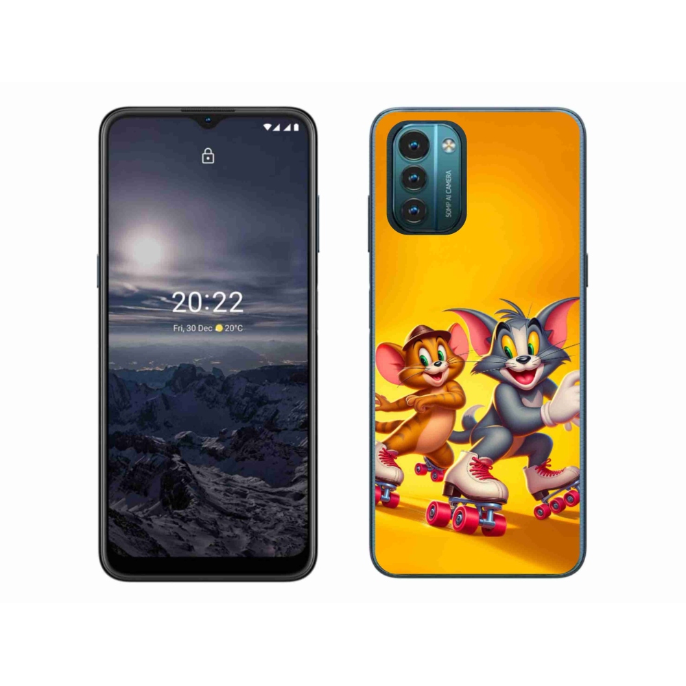 Zselés borítás mmCase a Nokia G11/G21 készülékhez - tom and jerry