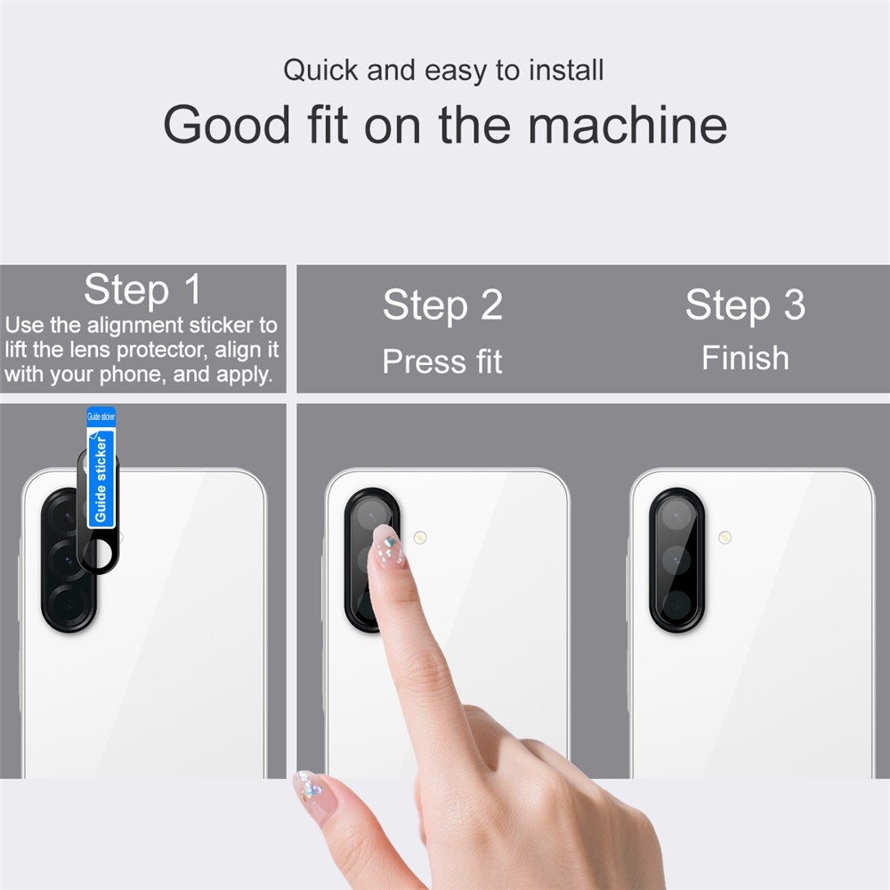 IMK kamera lencse üveg Samsung Galaxy A17 4G/5G - fekete