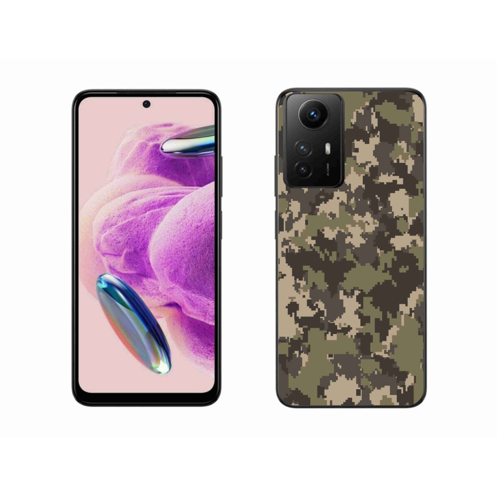 Gél borítás mmCase a Xiaomi Redmi Note 12S-hez - terepszínű minta 12