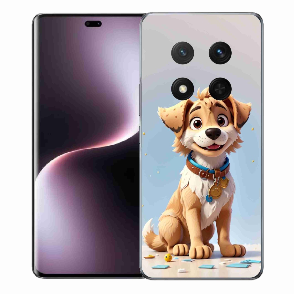 Gél borítás mmCase a Honor Magic 7 Lite 5G számára - rajzfilm kiskutya