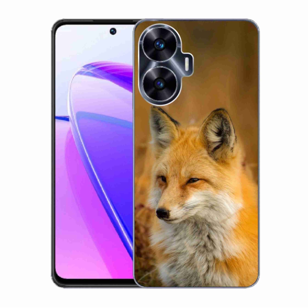 Zselés borítás mmCase a Realme C55 készülékhez - róka