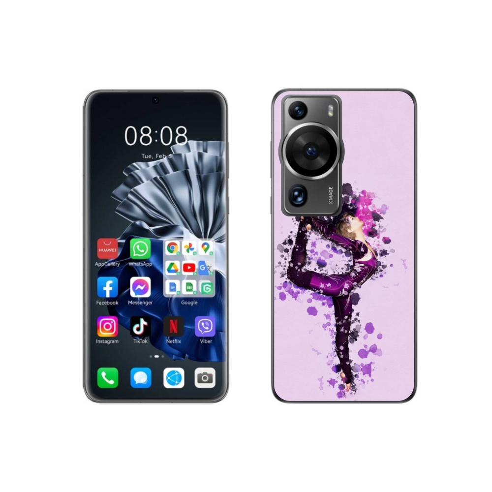 Gél borítás mmCase a Huawei P60 Pro készülékhez - balett