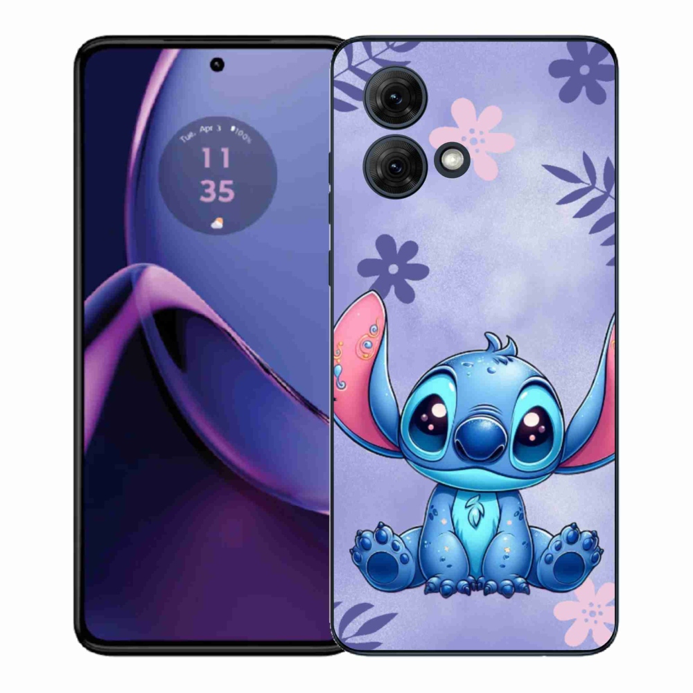 Gél védőburkolat mmCase a Motorola Moto G84 5G-hez - öltés