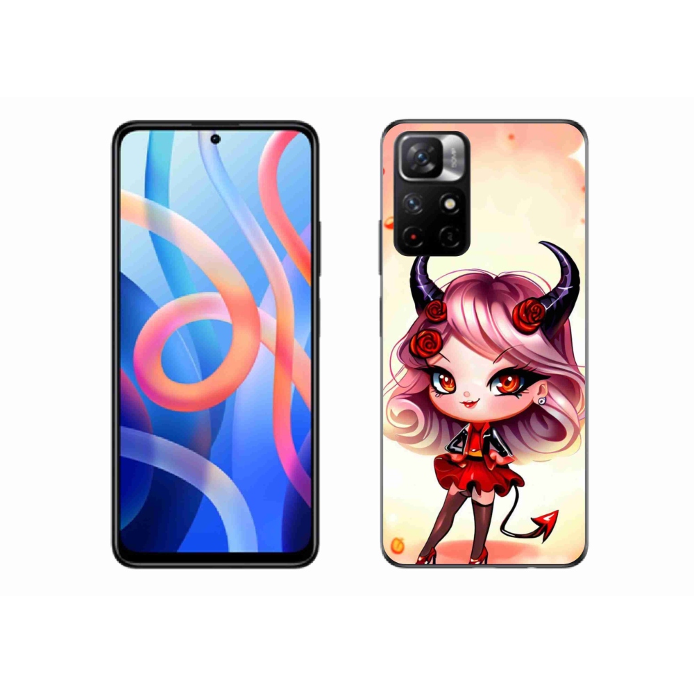 Gél borító mmCase a Xiaomi Redmi Note 11S 5G-hez - rajzfilm ördög