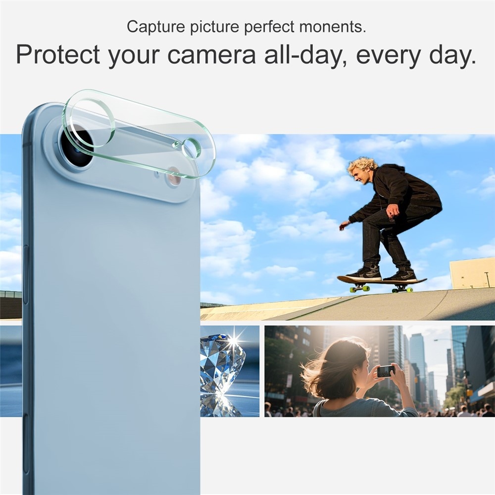 IMK kamera lencse üveg az iPhone 17 Air készüléken