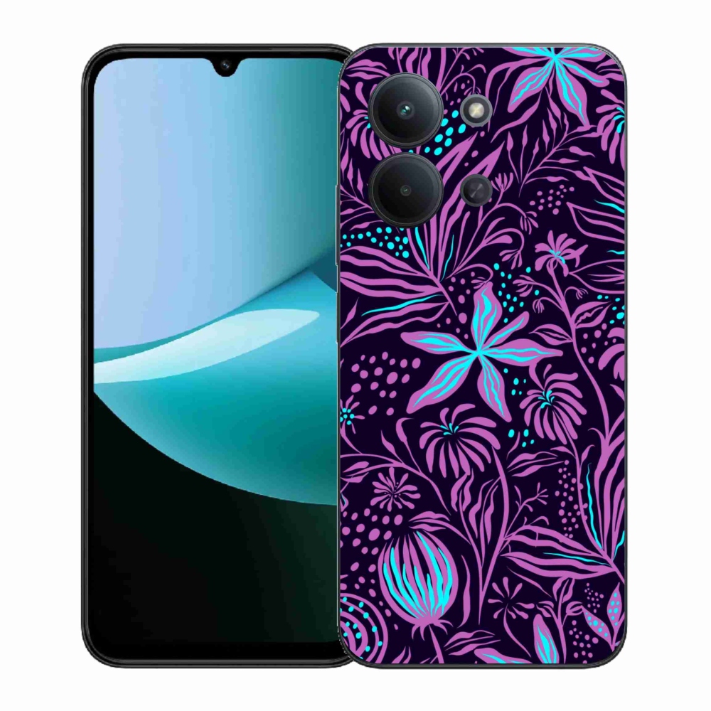 Gél borítás mmCase a Xiaomi Redmi 15C 4G (171mm)/Poco C85 4G (171mm) - virágok 2