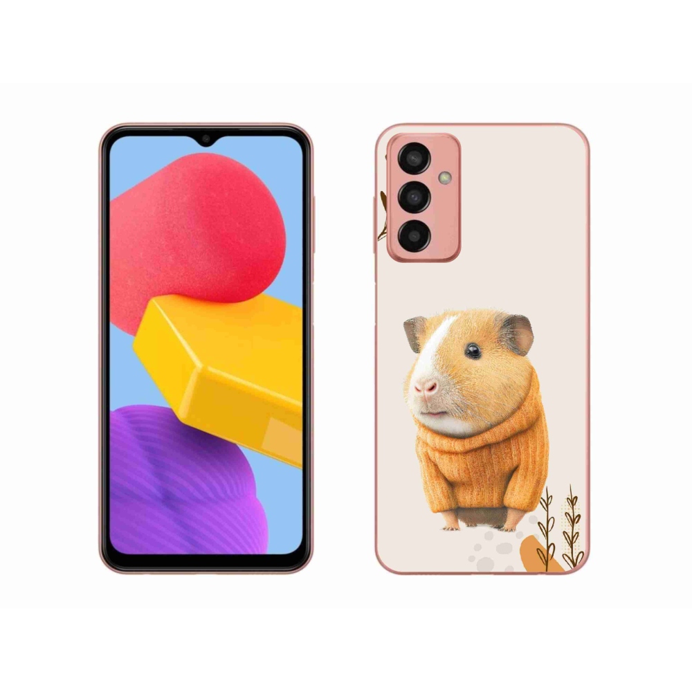 Gél borítás mmCase Samsung Galaxy M13 készülékhez - tengerimalac pulóverben