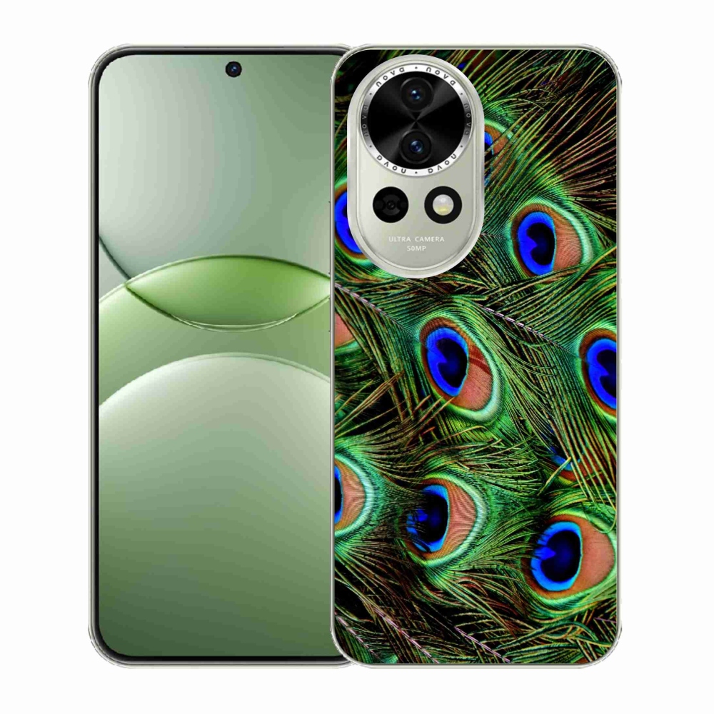 Gél borítás mmCase a Huawei Nova 13 5G készülékhez - pávatoll