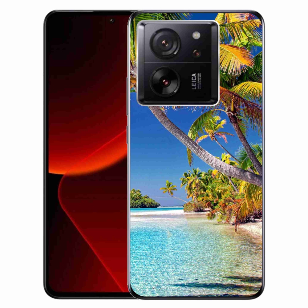 Gél tok mmCase a Xiaomi 13T/13T Pro készülékhez - tengerparti strand
