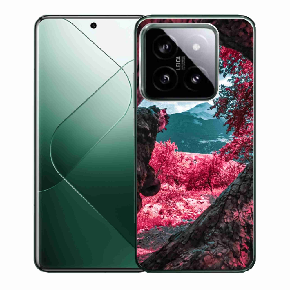 Gél borítás mmCase a Xiaomi 14-hez - hegyi kilátás