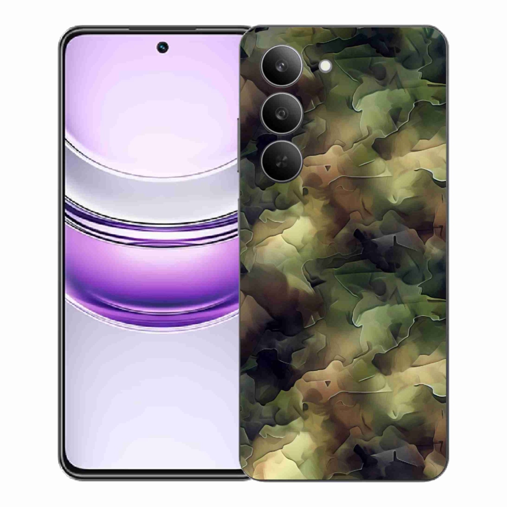 Zselés borítás mmCase a Realme 14x 5G készülékhez - álcázó minta 10