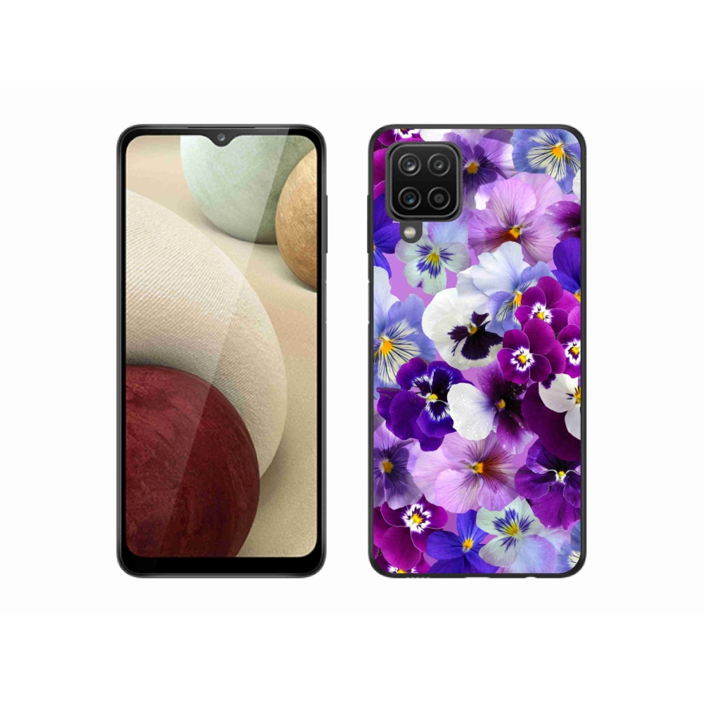 Gél borítás mmCase Samsung Galaxy M12 - virágok 9