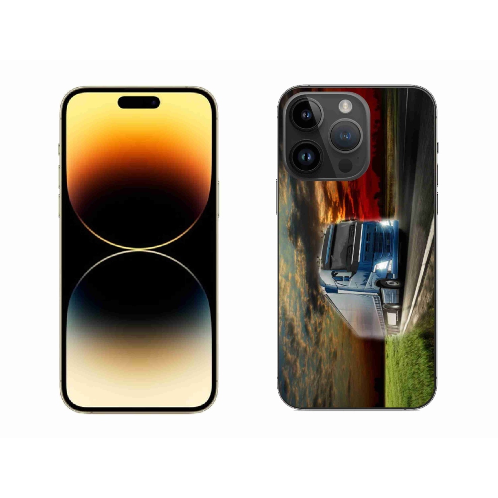 Zselés borítás mmCase iPhone 14 Pro Max készülékhez - teherautó 4