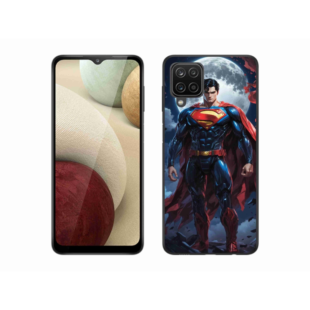 Gél védőhuzat mmCase Samsung Galaxy M12 - superman