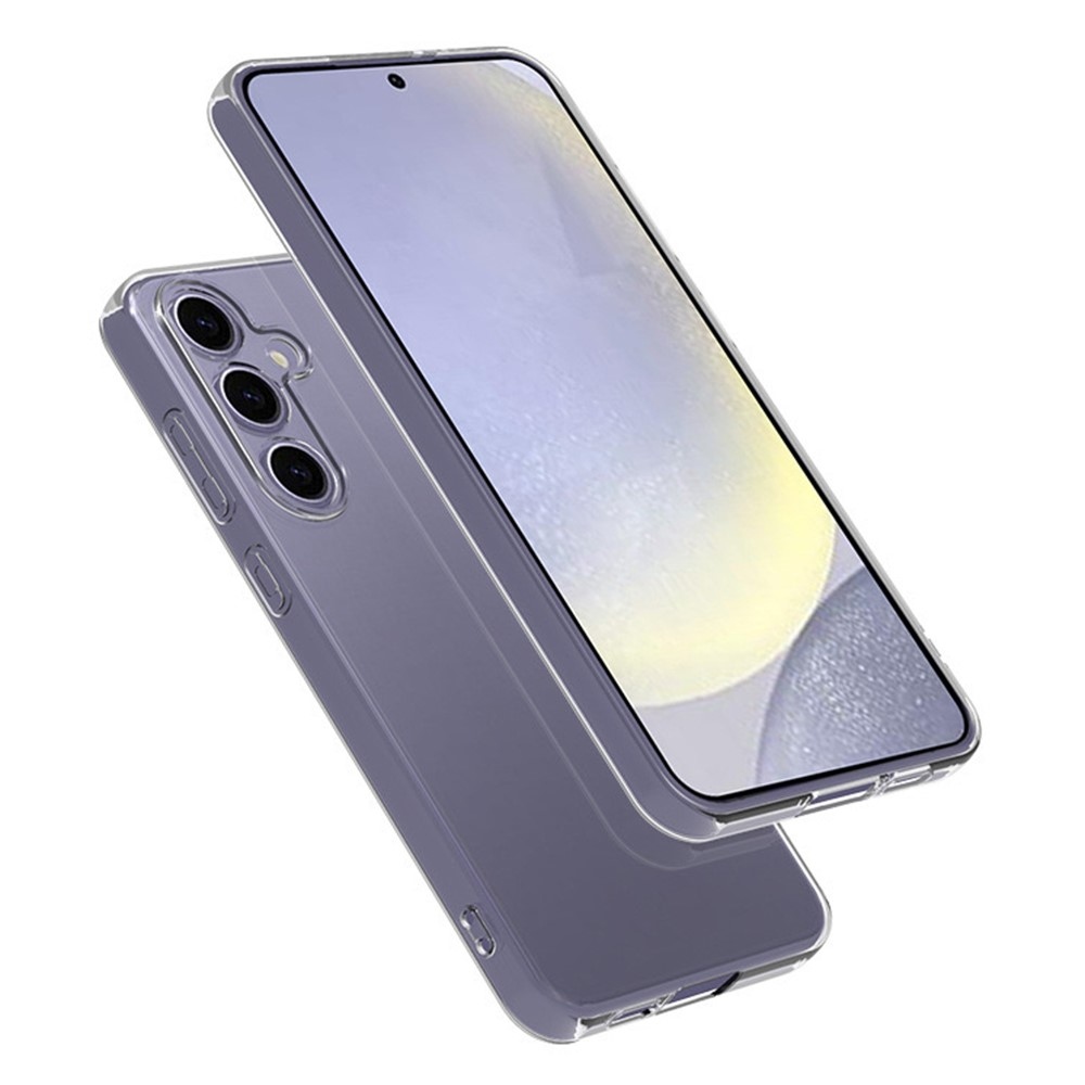 Átlátszó zselés tok Samsung Galaxy S24 FE készülékhez - átlátszó