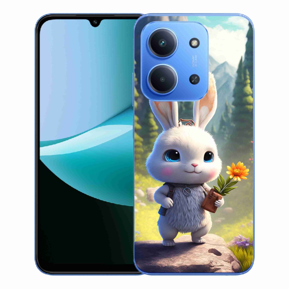 Gél borítás mmCase a Xiaomi Redmi 15C 4G/5G (173mm) - aranyos nyuszi