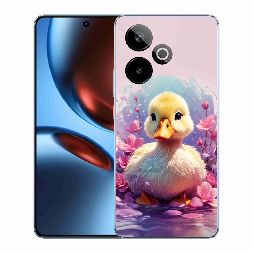 Rugalmas zselés tok mmCase képpel a Realme GT 7 5G/GT 7T 5G számára - kacsa