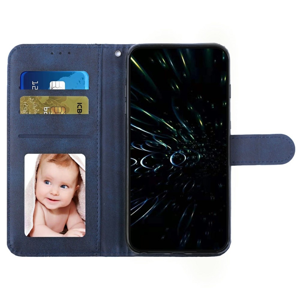 Line könyvtáska a Realme C75 készülékhez - kék