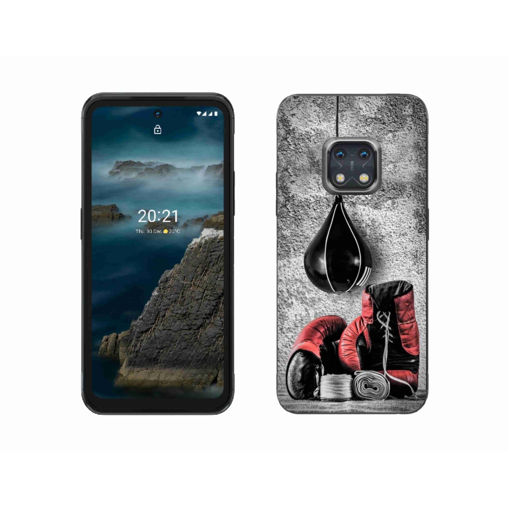 Zselés borítás mmCase a Nokia XR20 készülékhez - bokszzsák és kesztyűk