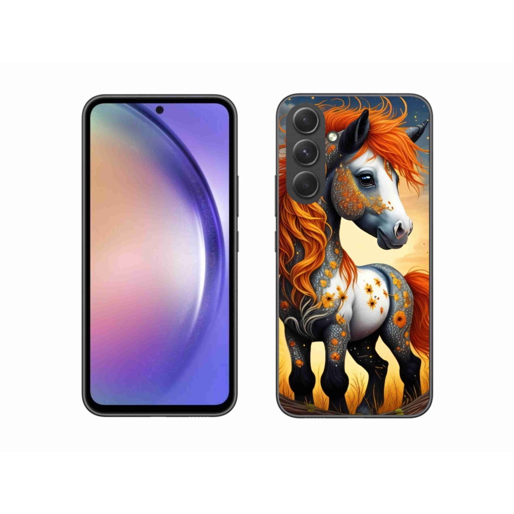 Zselés borítás mmCase Samsung Galaxy A54 5G - színes póni