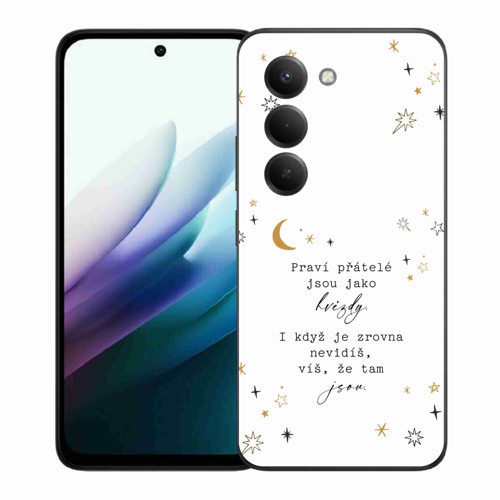 Gél borítás mmCase a Xiaomi Redmi 15 4G/5G (171mm) - idézem 6 fehér háttérrel