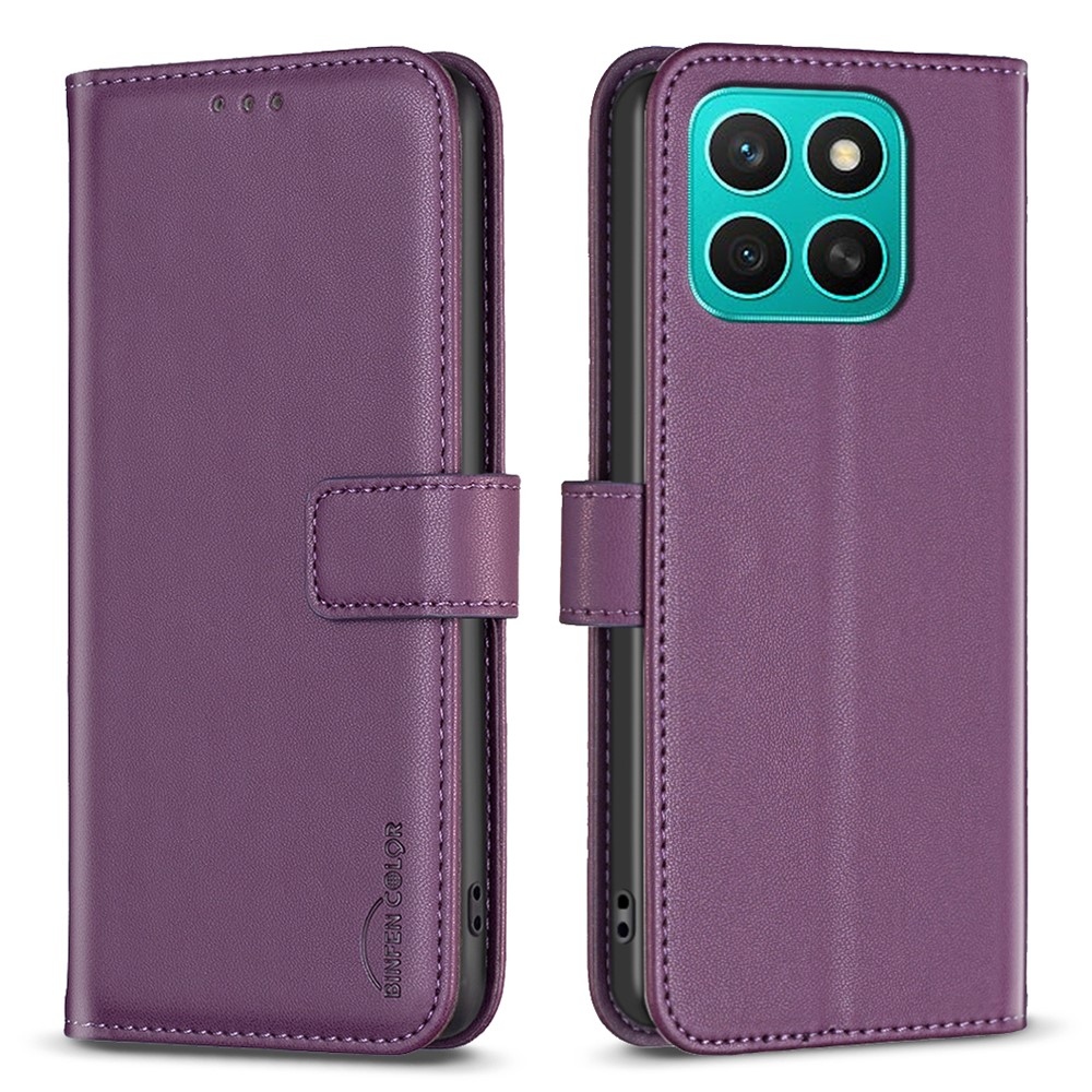 BNF könyvtáska Honor X8c-hez - sötétlila