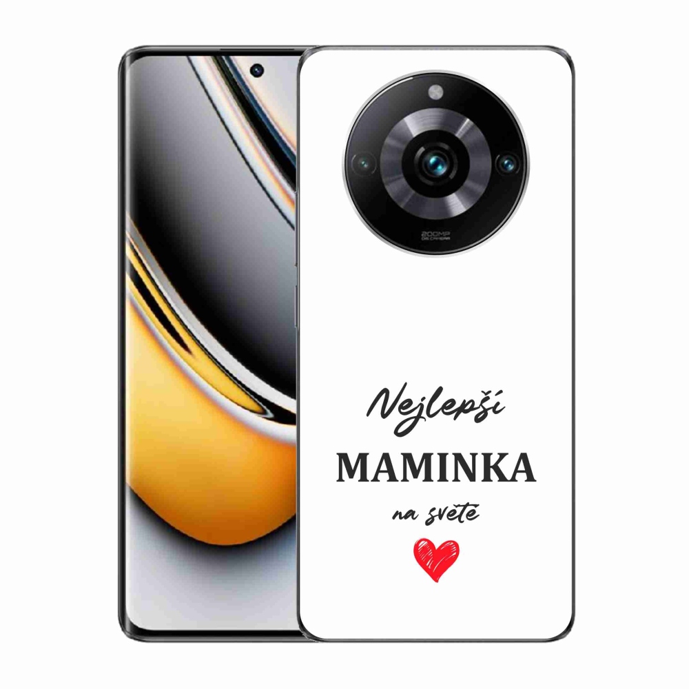 Gél borítás mmCase a Realme 11 Pro/11 Pro+ készülékre - Best Mom 1 Fehér háttér