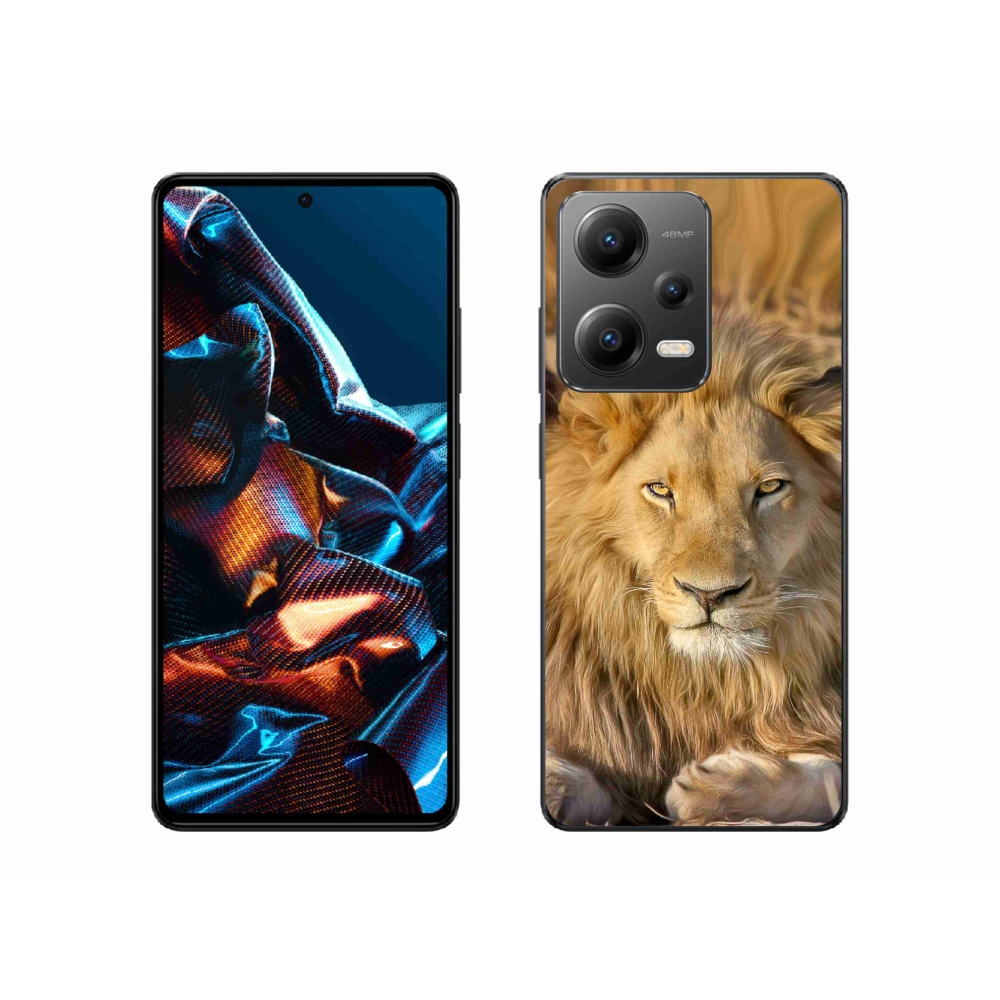 Gél borítás mmCase a Xiaomi Redmi Note 12 Pro 5G-hez - Lion 2