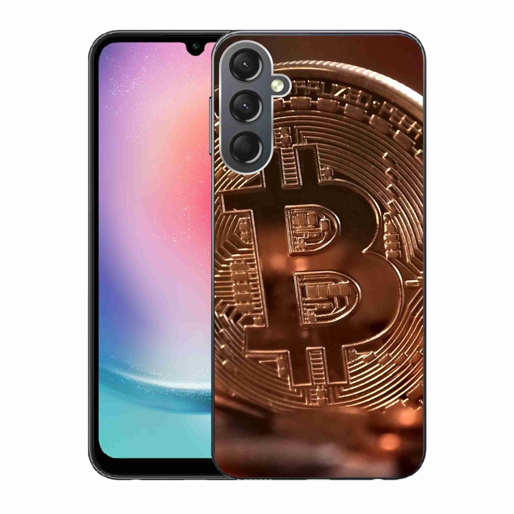 Gél borítás mmCase Samsung Galaxy A24 készülékhez - bitcoin