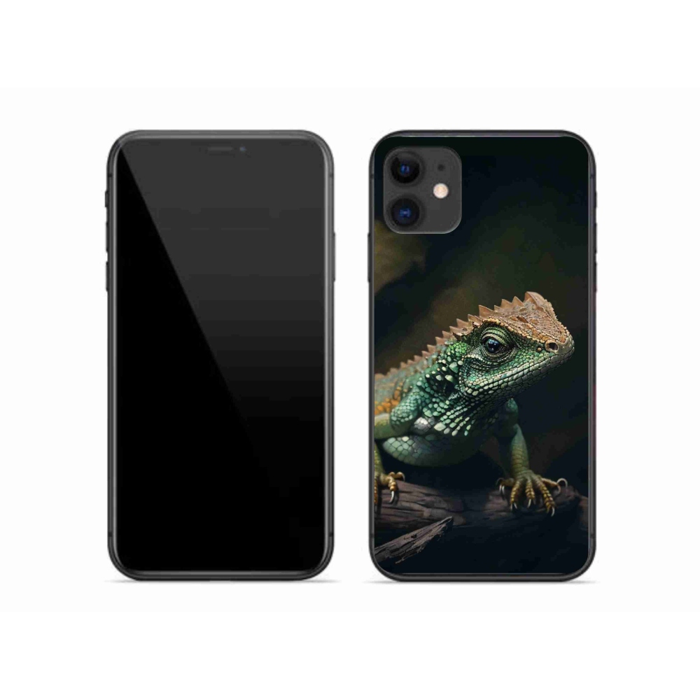 Gél borítás mmCase iPhone 11 készülékhez - gyík