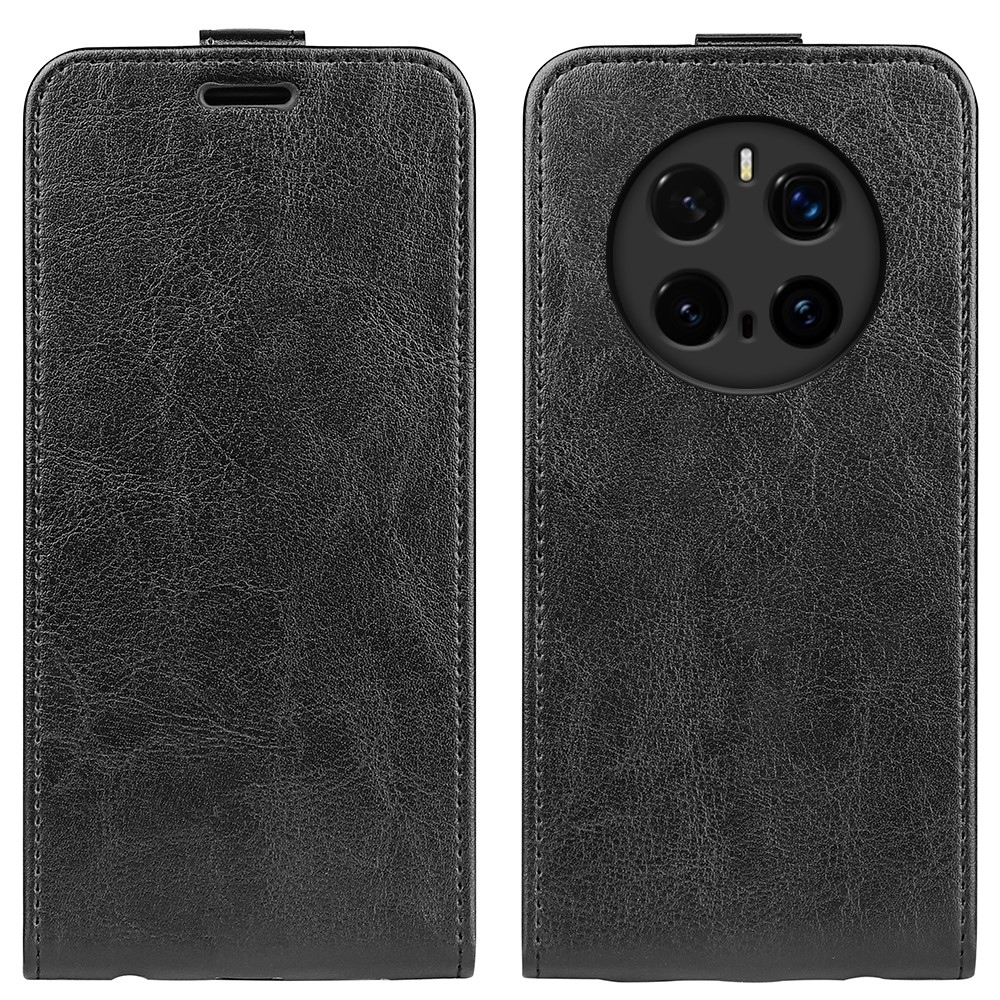 Függőleges könyvtáska Honor Magic 7 Pro 5G készülékhez - fekete