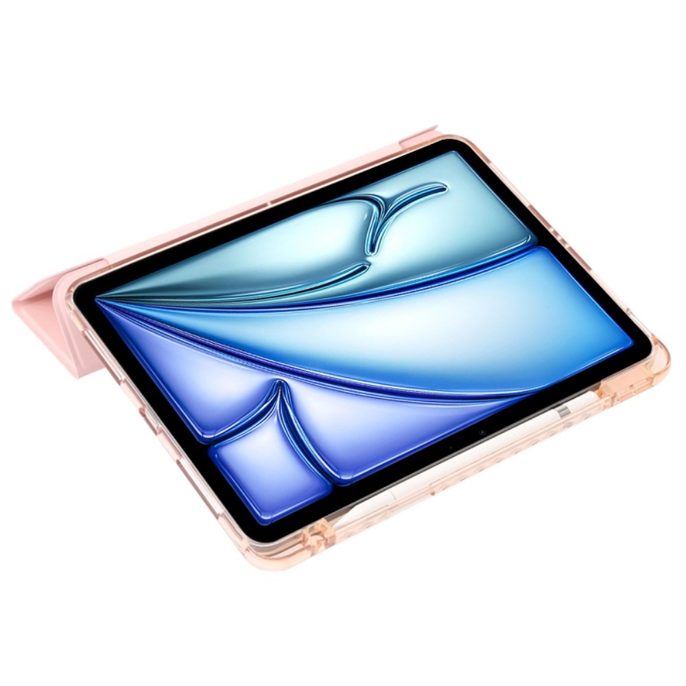 Összecsukható tok iPad Air 11 (2024) - rózsaszín