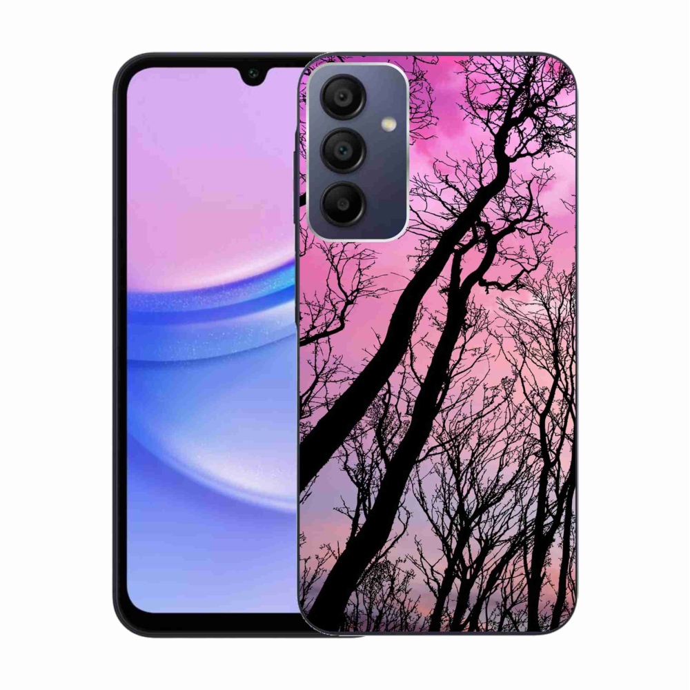 Gél tok mmCase a Samsung Galaxy A15 4G/5G készülékhez - kidőlt fák