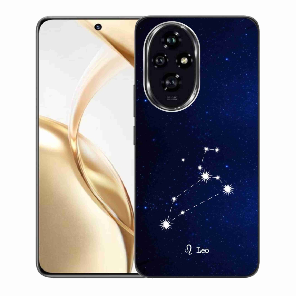 Zselés borítás mmCase a Honor 200 5G számára - Lion konstelláció