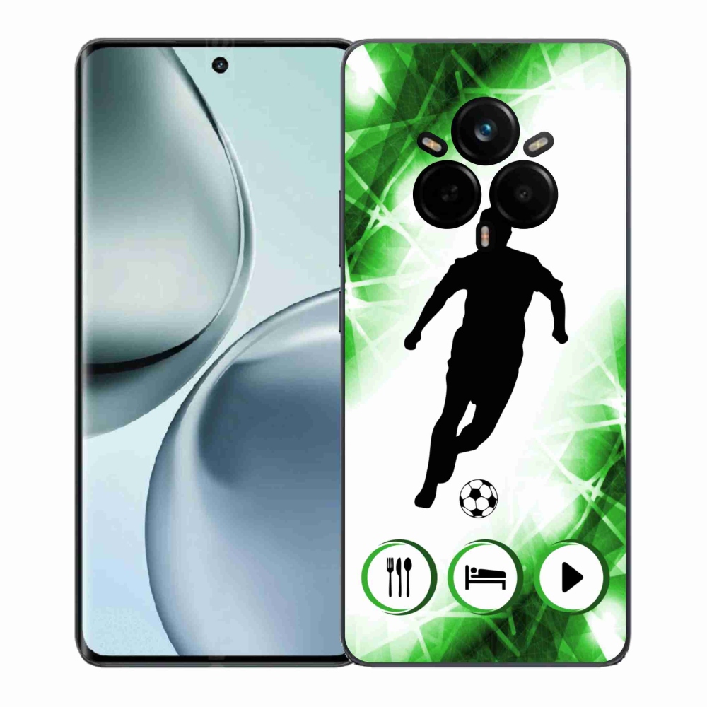 Gél borítás mmCase a Realme 14 Pro+ 5G számára - focista